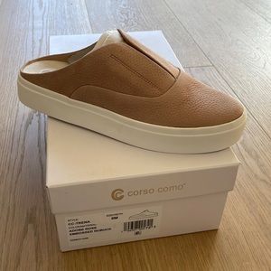 Coral Como CC-Trena Slides - Adobe Rose Nubuck - Sz 8
